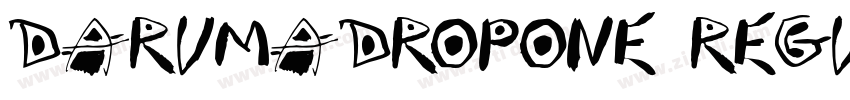 DarumadropOne Regula字体转换